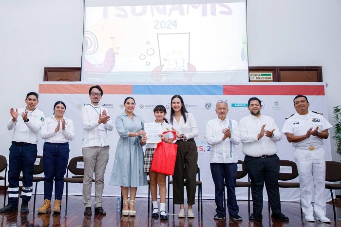 Gobernadora de Colima inaugura Foro Internacional Concienciación sobre Tsunamis, en Manzanillo