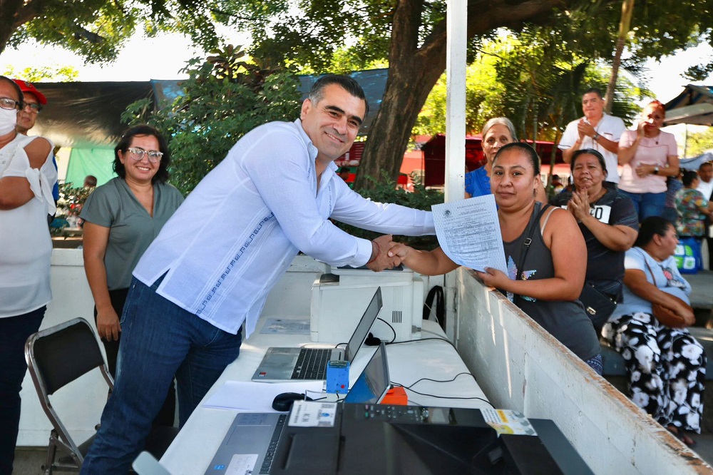El presidente Riult Rivera, llevo la brigada “Registro Civil Móvil para ti”, a Lo de Villa