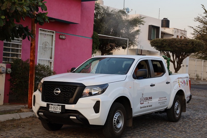 Este lunes y martes, Salud Colima fumiga en colonias y localidades de Armería y Tecomán