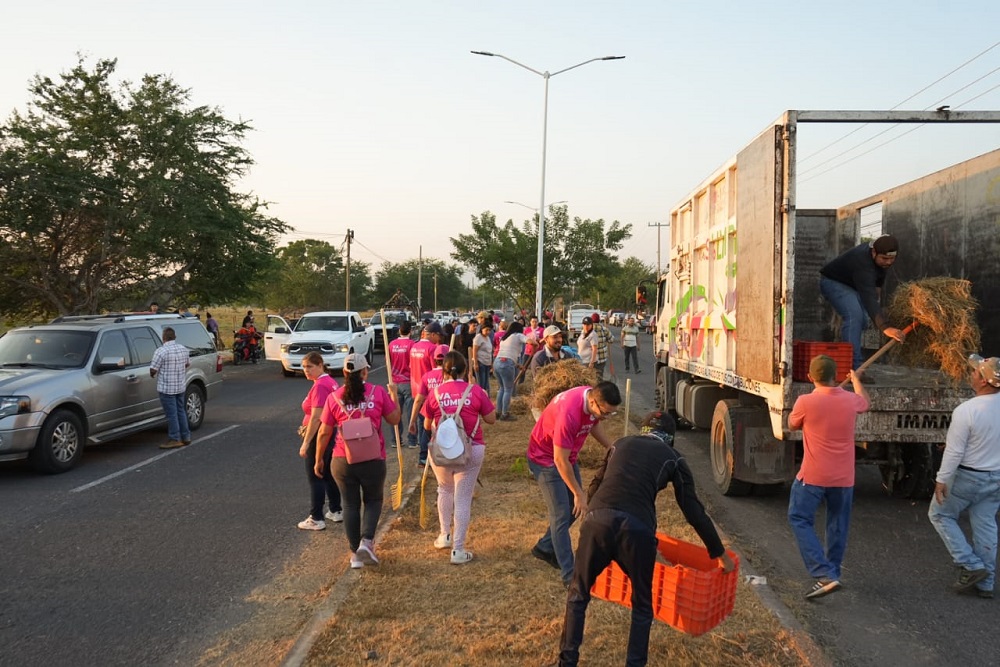 Encabeza Tey Macro Brigada de Limpieza en Lapislázuli