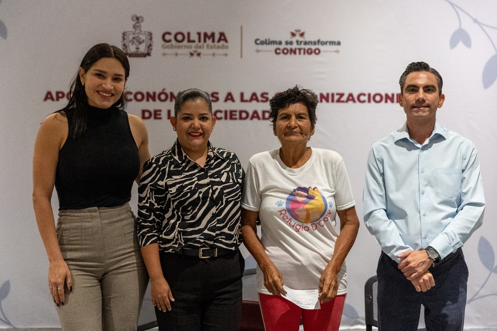 Gobierno Colima entregó 27 apoyos económicos a Organizaciones Civiles, por más de 2 millones de pesos