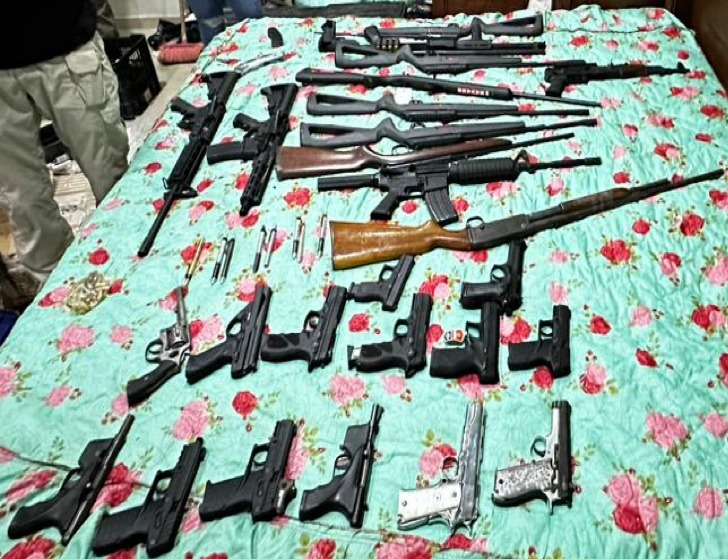 FGR Colima obtiene sentencia condenatoria en contra de dos personas detenidas con armas de fuego, cargadores y cartuchos