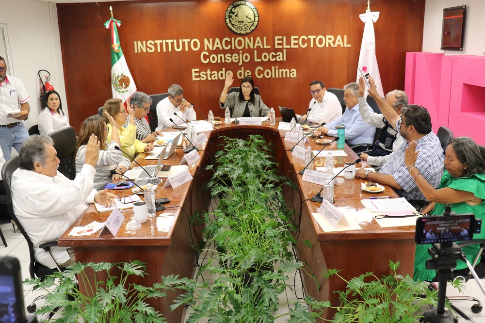 Se instala el Consejo Local del INE en Colima para dar inicio al Proceso Electoral Extraordinario 2024-2025 para la elección de diversos cargos del Poder Judicial de la Federación