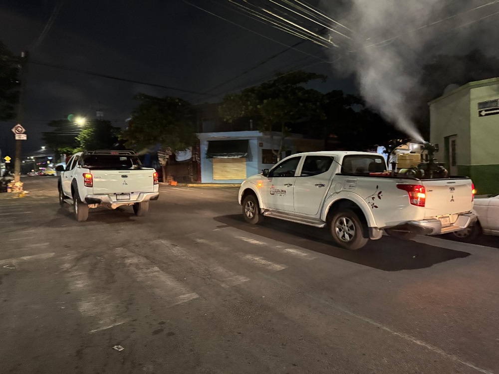 Este lunes y martes, Salud fumiga contra el dengue en Colima, Cuauhtémoc y Manzanillo