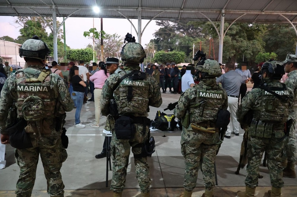 Marina participa en la entrega de la rehabilitación del Parque Deportivo “José Pimentel Llerenas», para beneficio de la población de Colima