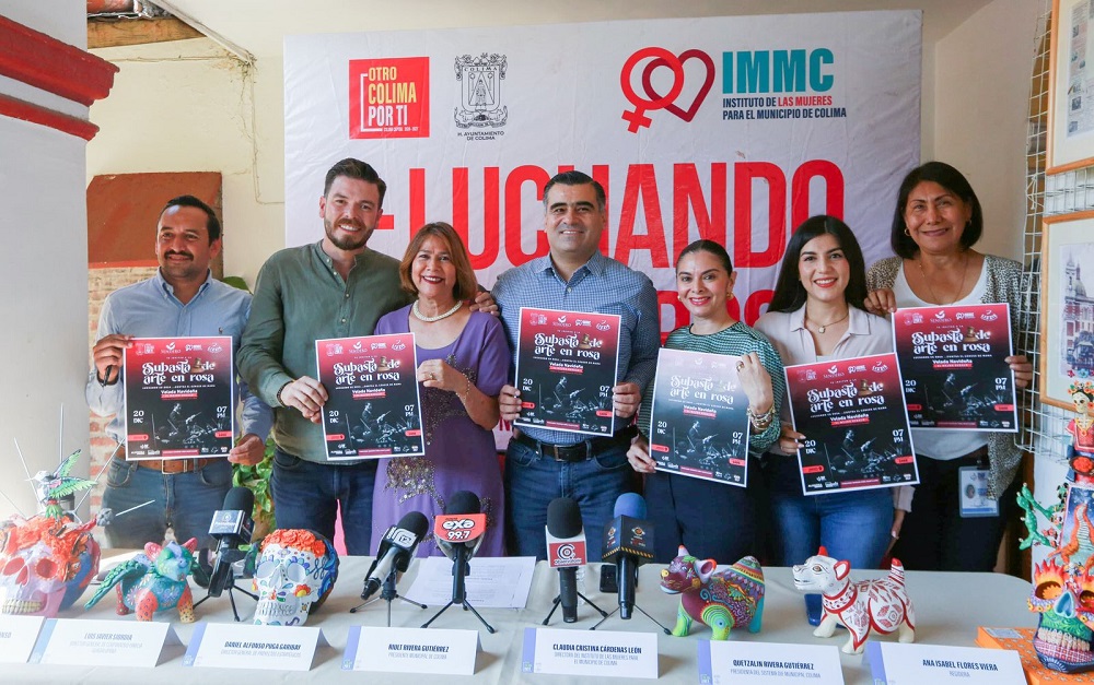 Anuncia Riult Rivera la Subasta de Arte en Rosa en apoyo a la lucha contra el cáncer de mama