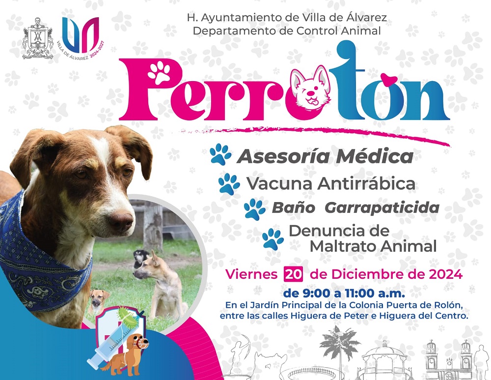 Perrotón estará en la colonia Puerta de Rolón, el viernes