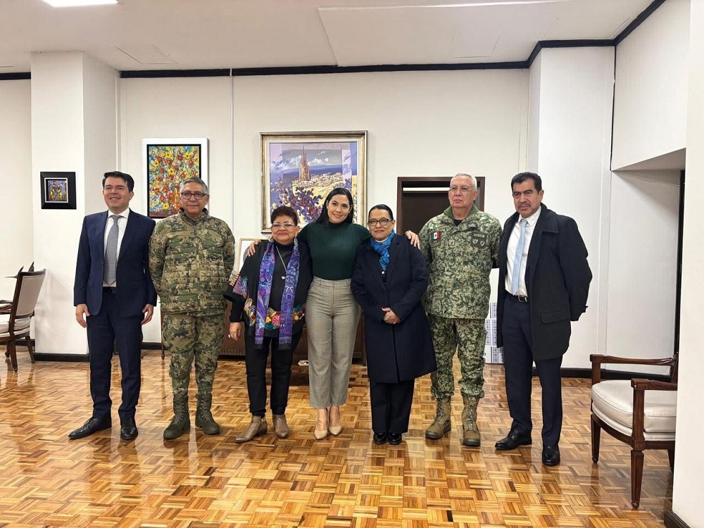 Gobernadora Indira Vizcaíno participa en reunión del Gabinete de Seguridad encabezado por la presidenta Claudia Sheinbaum