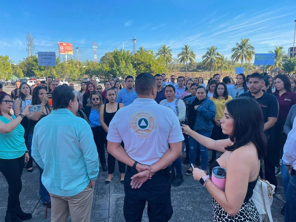Casi 23 mil personas participaron en el primer Simulacro 2025 en Colima: UEPC