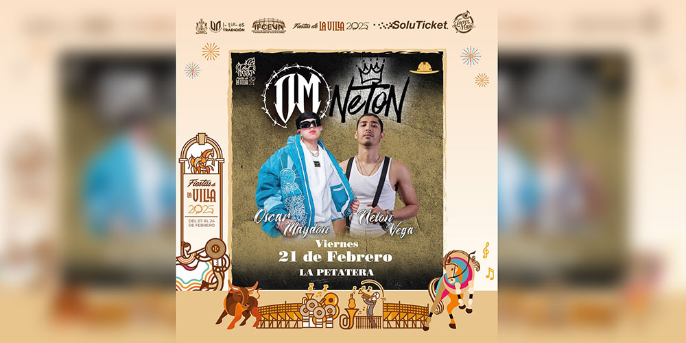 Netón Vega y su éxito “Loco”, número 3 del Top Chart México de Spotify, estará en La Petatera