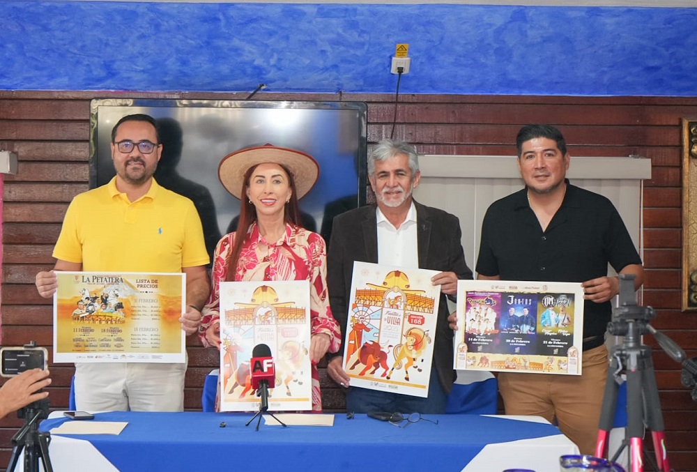 Promueve Tey en Manzanillo los Festejos Charro Taurinos de Villa de Álvarez