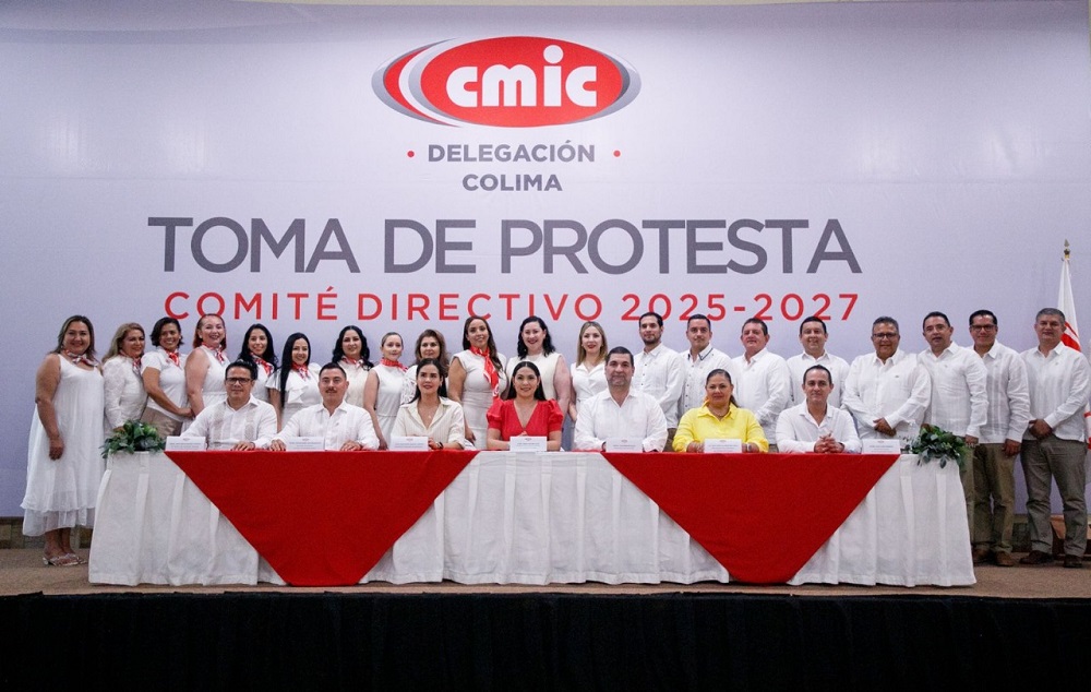 Gobernadora Indira Vizcaíno reitera su disposición para trabajar en equipo con CMIC Colima