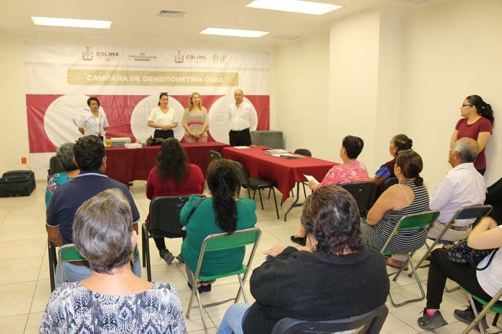Inició la campaña gratuita de Densitometría Ósea en el DIF Estatal Colima; hay buena respuesta