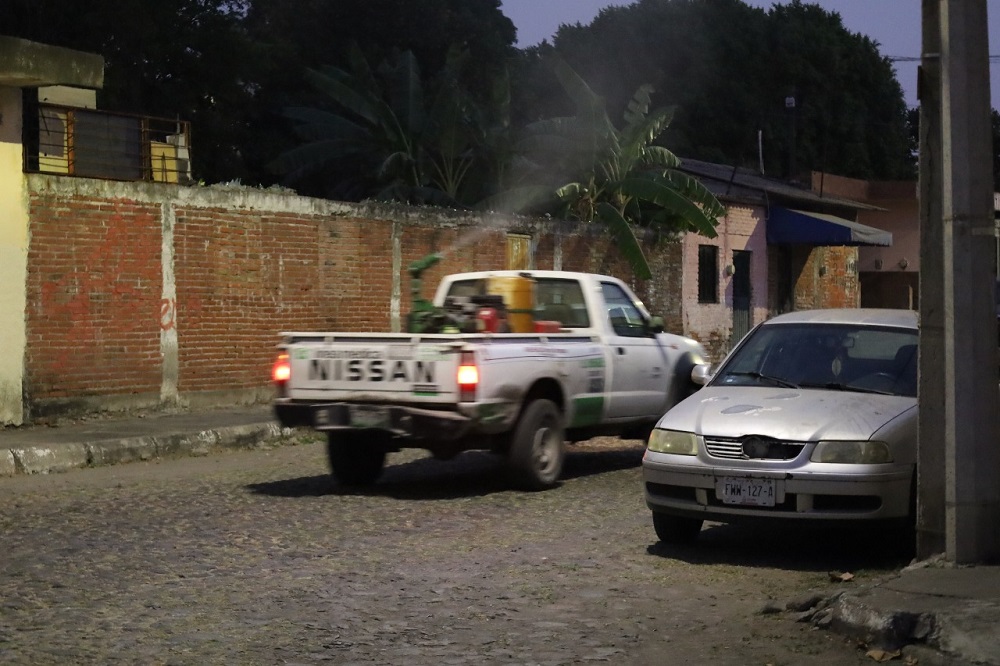 Este miércoles la fumigación contra el dengue es en Lo de Villa y Manzanillo: Salud Colima
