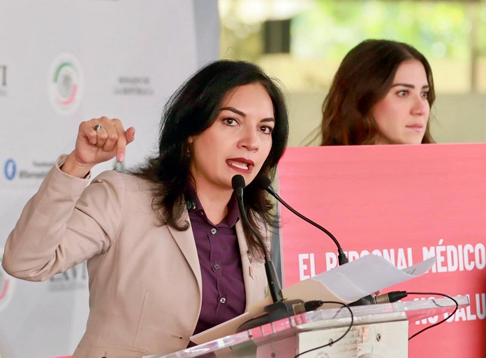 Desde el Senado, exige Mely que autoridades asuman responsabilidad y resuelvan desabasto de medicamentos