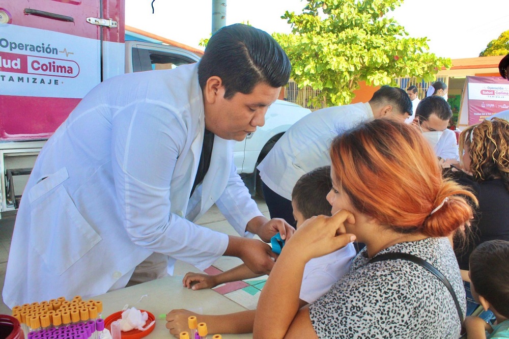 Salud Colima ha estudiado casi 34 mil menores con Programa de Tamizaje, para prevenir problemas