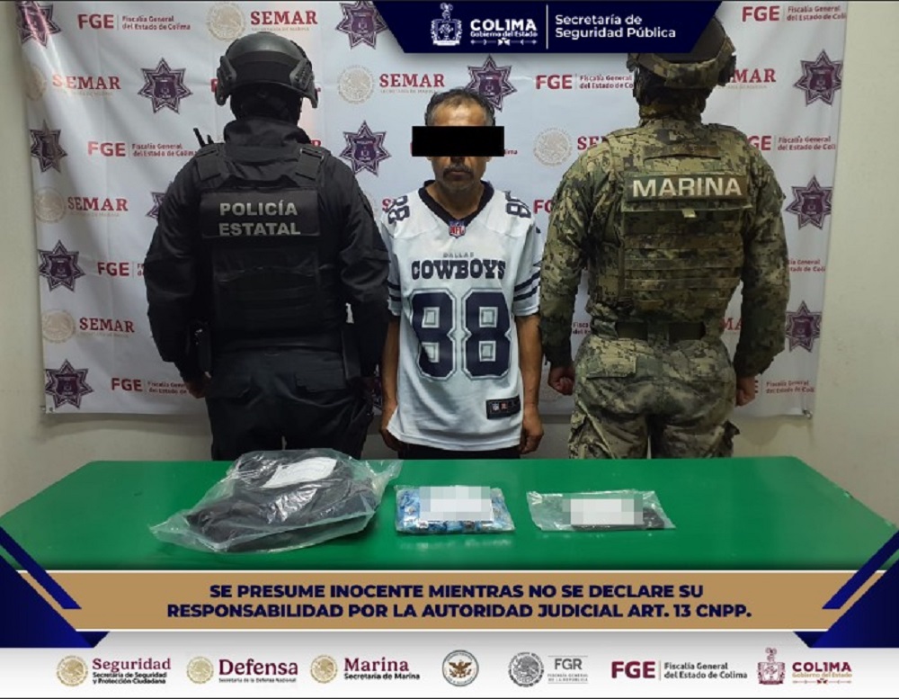 Mesa de Coordinación Estatal informa detención de un masculino con 400 dosis de presunto narcótico ‘ice’