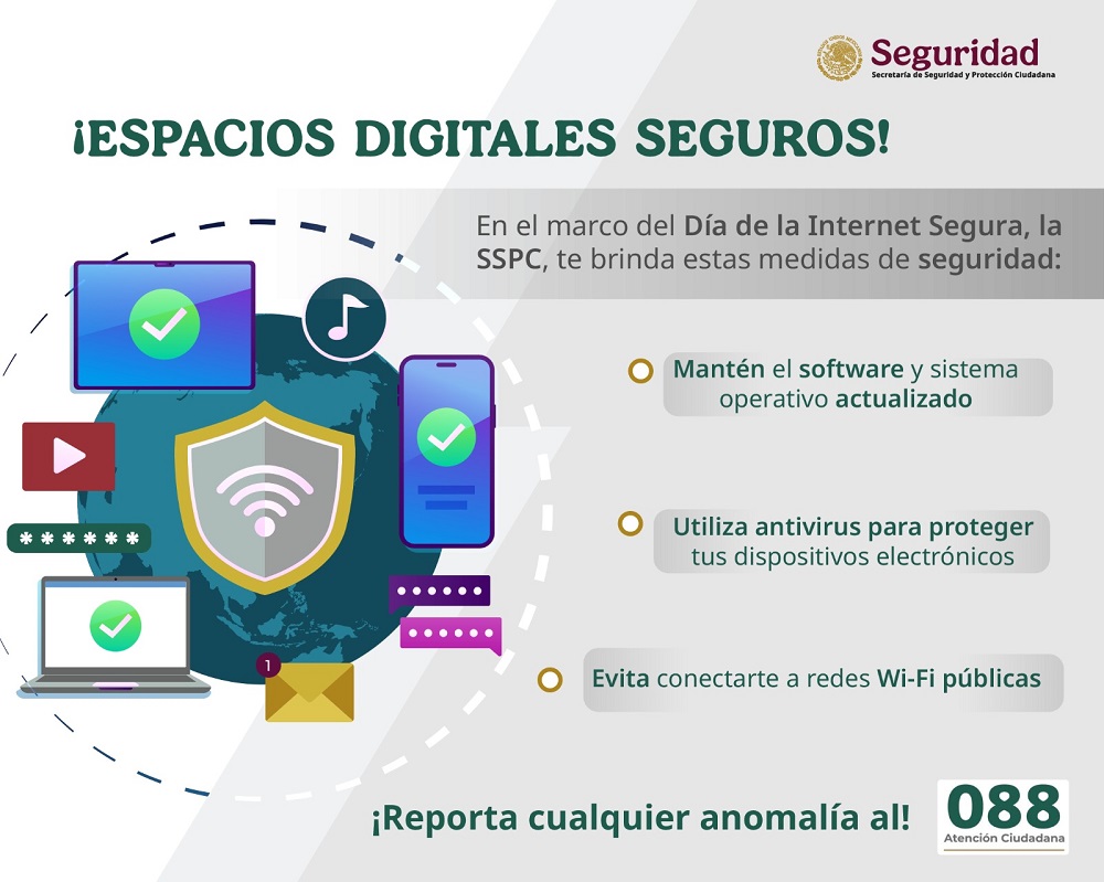 SSPC presenta Decálogo de Recomendaciones en el Día de la Internet Segura