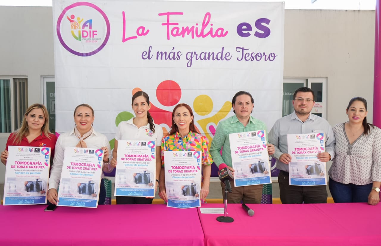 Ofrece Tey Gutiérrez tomografías gratis en campaña contra cáncer de pulmón