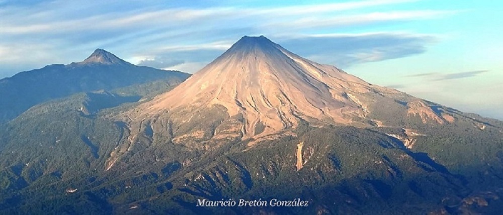 Volcán de Colima registró 2 sismos y 4 derrumbes en la semana; sigue en ‘semáforo verde’