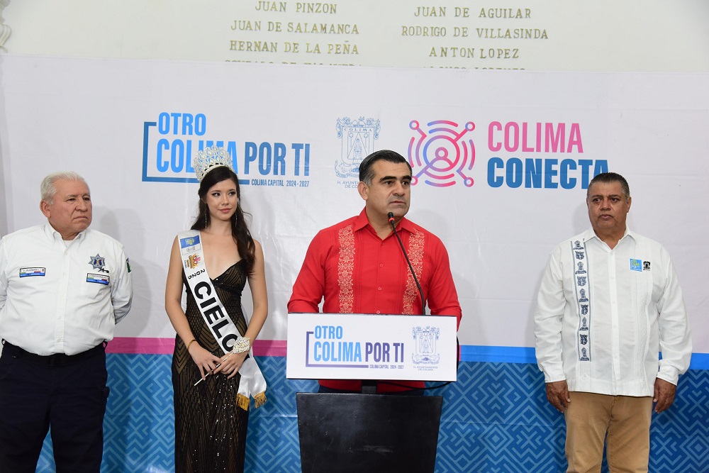 Presidente Riult Rivera anuncia el Carnaval 2025 “Cocos y Palmeras” en Colima