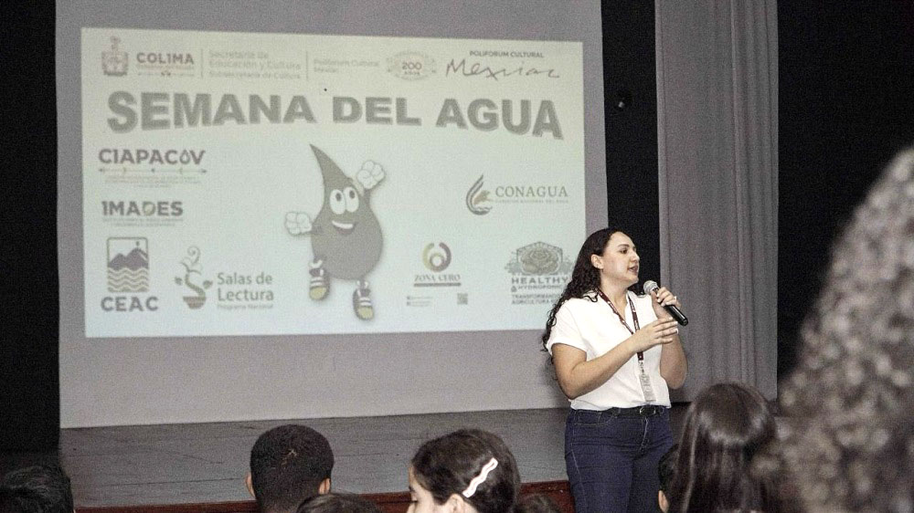 Cultura Colima continúa actividades de la ‘Semana del Agua’ con estudiantes