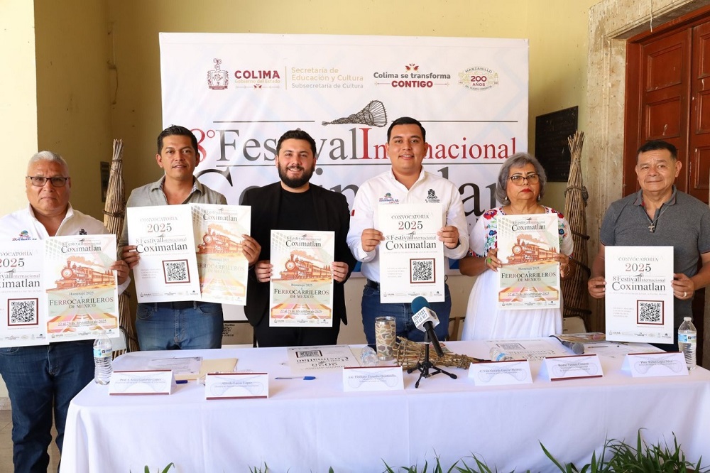 Cultura Colima y Ayuntamiento de Coquimatlán presentan la convocatoria para el ‘8° Festival Internacional Coximatlan’