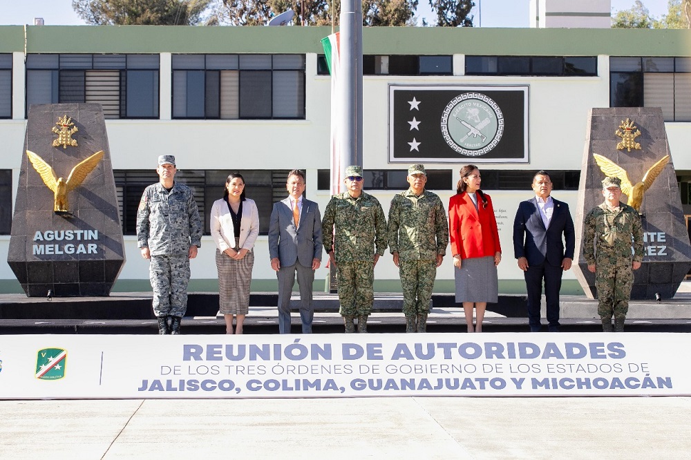 Gobernadora de Colima participa en Reunión Regional de seguimiento a estrategias de seguridad