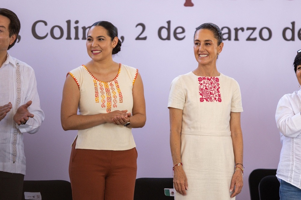 En Manzanillo, Indira Vizcaíno acompaña a la presidenta Claudia Sheinbaum en el arranque de la construcción de más de 13 mil viviendas en el estado de Colima