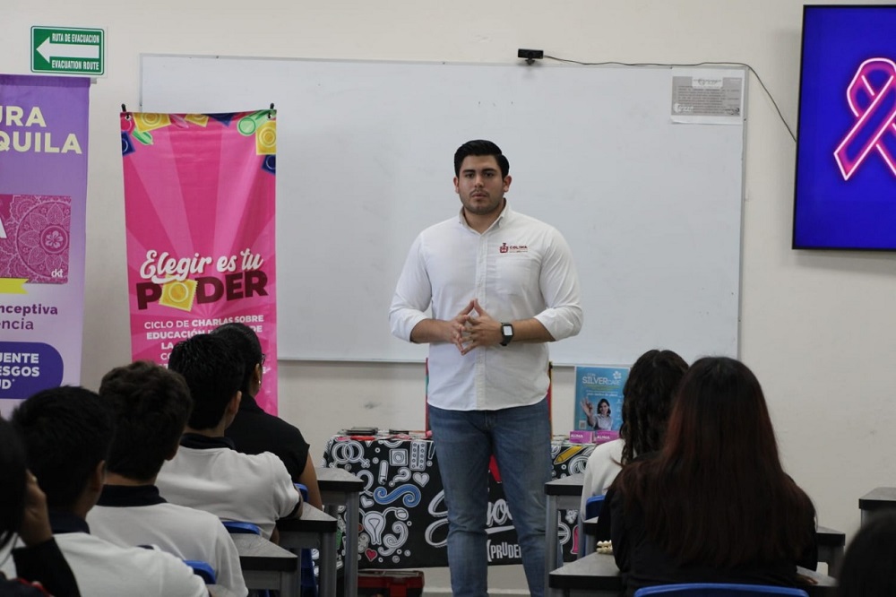 Subsejuv Colima impulsa charlas de educación sexual y reproductiva para adolescentes y jóvenes