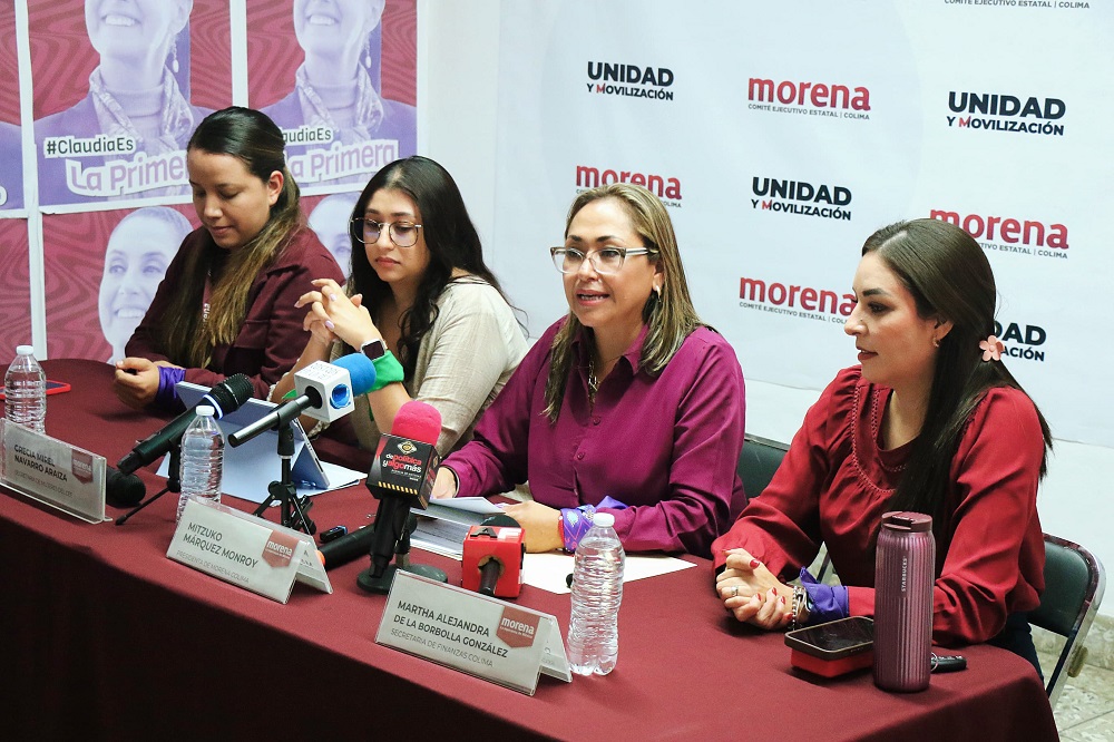 Convoca Morena Colima a cerrar filas en respaldo a la presidenta Sheinbaum