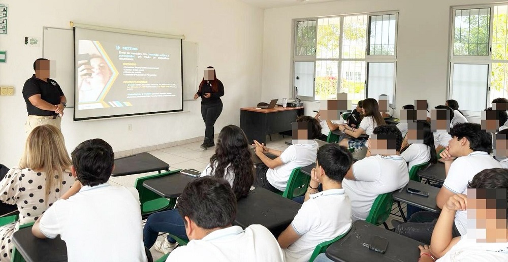SSP capacita a estudiantes del Bachillerato sobre ciberseguridad y ciberbullying