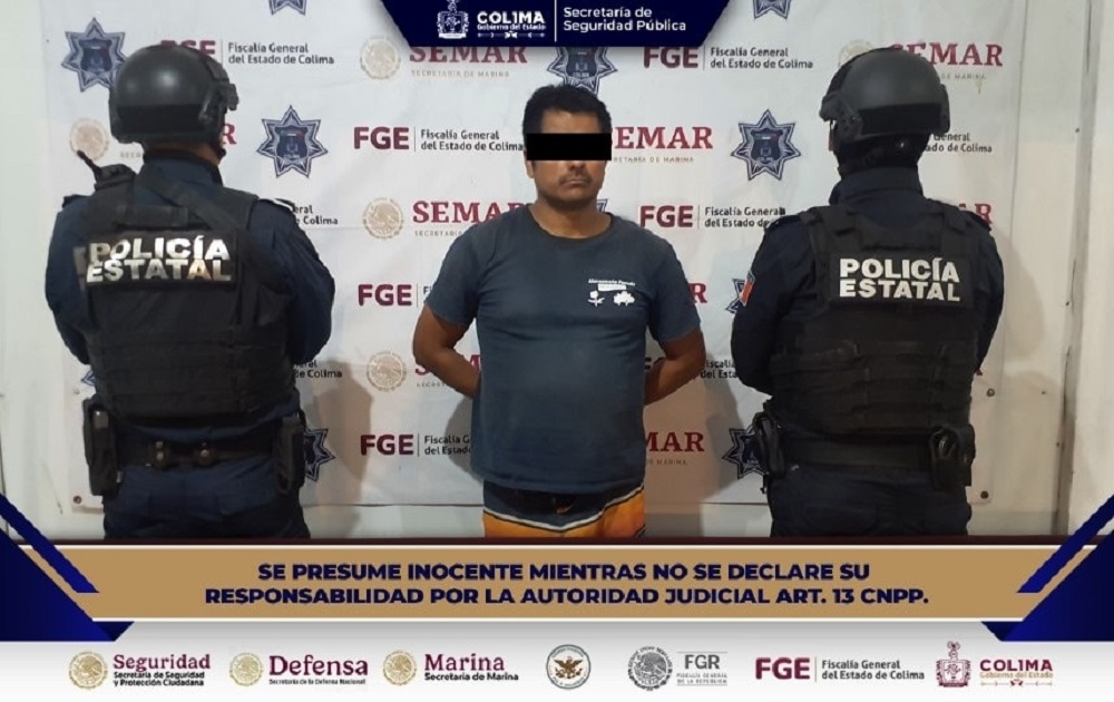 Detiene SSP en Colima, a un hombre por su probable participación en el delito de pornografía