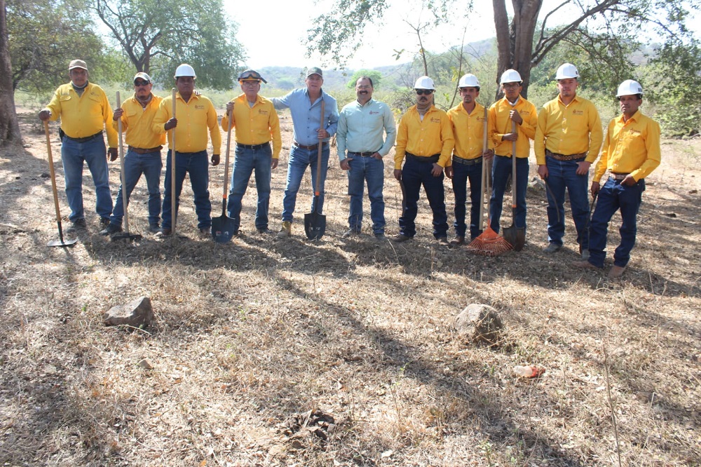 Brigada de Subseder está lista para combatir incendios forestales en el estado de Colima