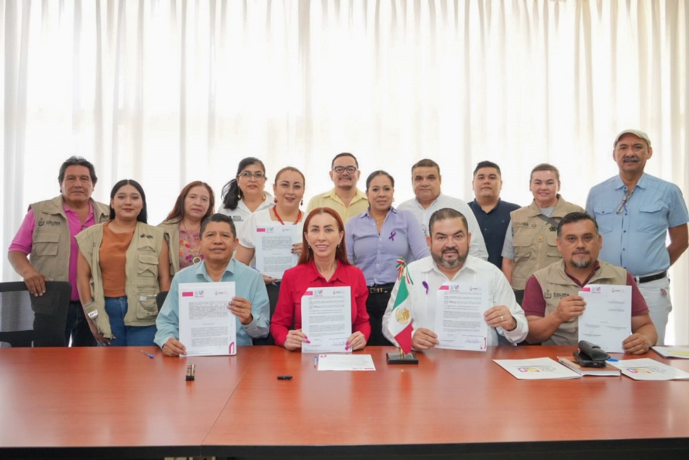 Firman convenio de colaboración Ayuntamiento de VdeA y el IEEA
