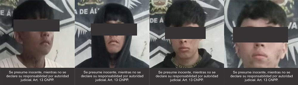 Detiene Policía de VdeA a cuatro presuntos ladrones de una tienda de conveniencia