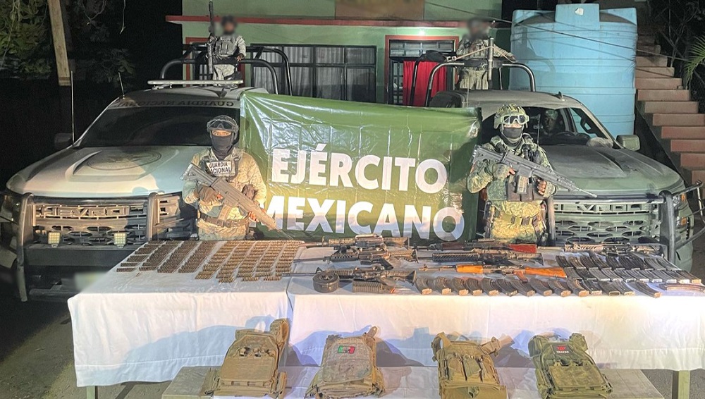 La Estrategia Nacional de Seguridad sigue dando resultados en detenciones, aseguramiento de armas, drogas e hidrocarburos ilícitos, entre otros, en diferentes puntos del país