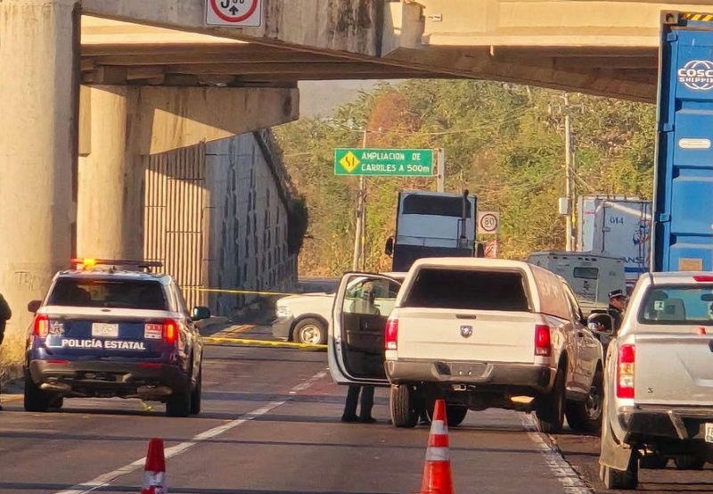 Atropellan a una persona en la autopista Colima-Tecomán, a la altura del puente de la “Pepsi”, en Colima