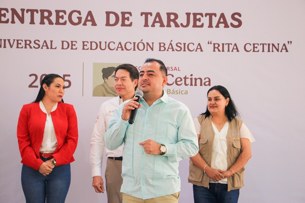 Colima alcanzó el 100% de entrega de tarjetas del Banco del Bienestar para familias beneficiarias de la Beca “Rita Cetina”, con más de 22 mil entregadas