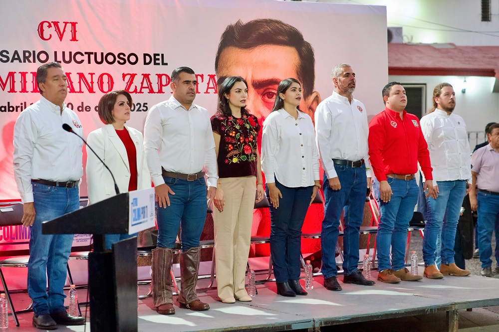 Conmemora Mely Romero aniversario luctuoso de Emiliano Zapata junto con la CNC