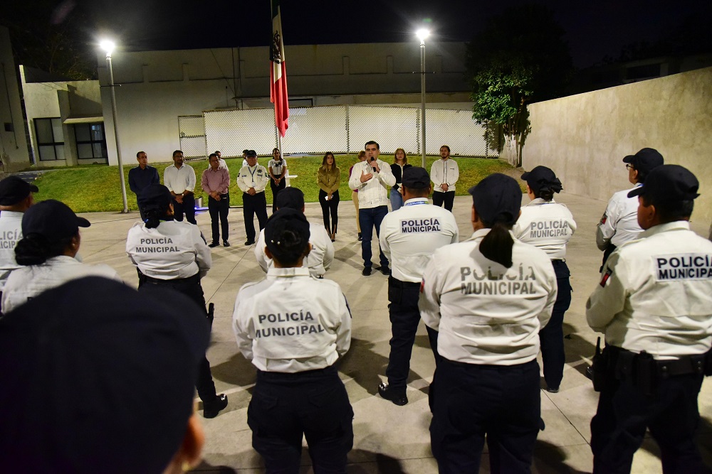 A escasos 5 meses de esta administración, estamos cambiando la percepción de seguridad en el municipio: Riult Rivera