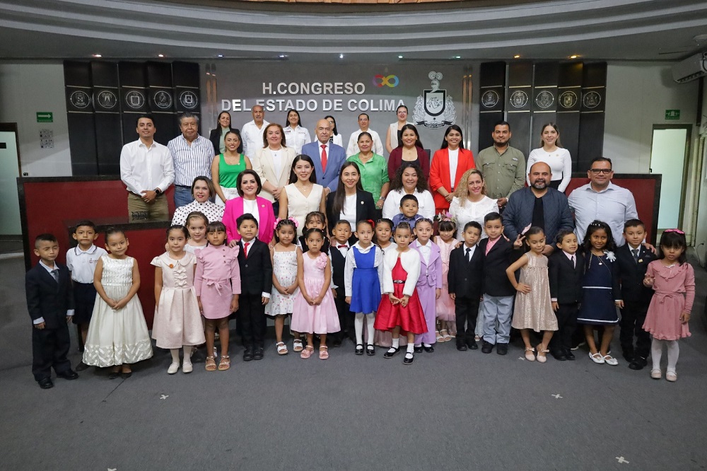 Destacan acciones para fomentar cultura de paz en el 17° Parlamento Infantil de Preescolar 2025