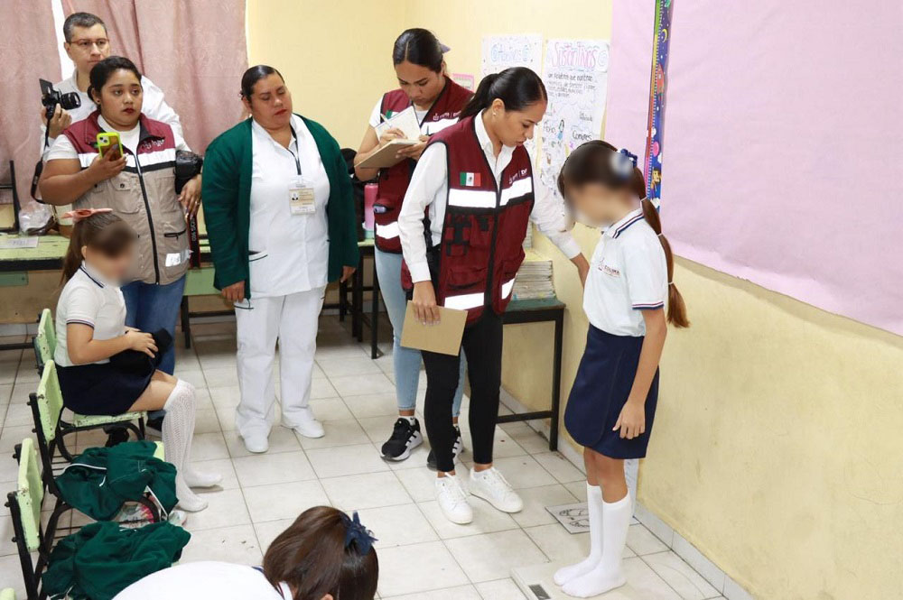 Educación Colima: se han atendido más de 9 mil estudiantes con las Jornadas de Salud