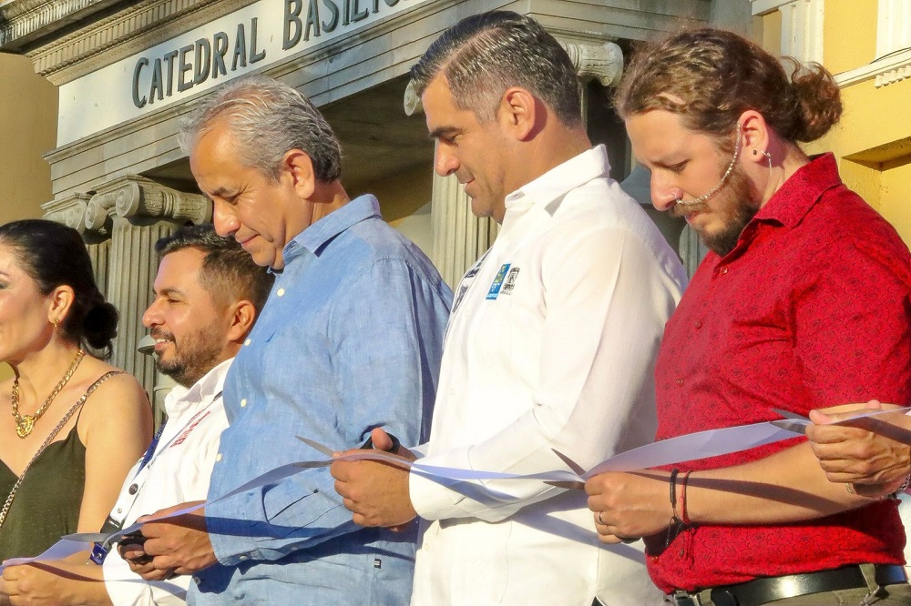 Inaugura el presidente Riult Rivera el Sal Real de Colima fest