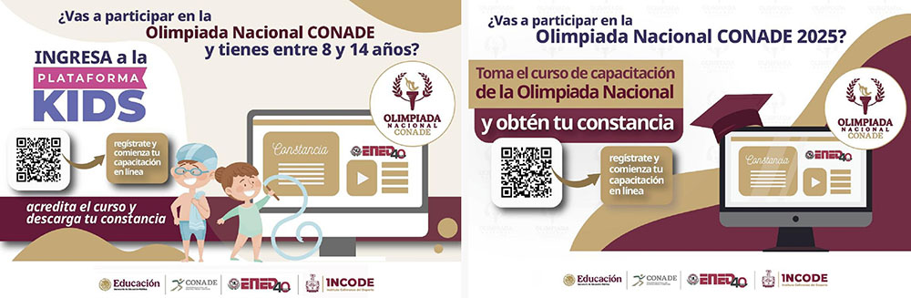 Insta Incode a cursar capacitaciones para participar en la Olimpiada Nacional Conade 2025