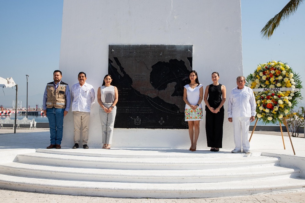 Aniversario del paso de Benito Juárez por Manzanillo es propicio para celebrar el momento que vive el puerto: Indira Vizcaíno