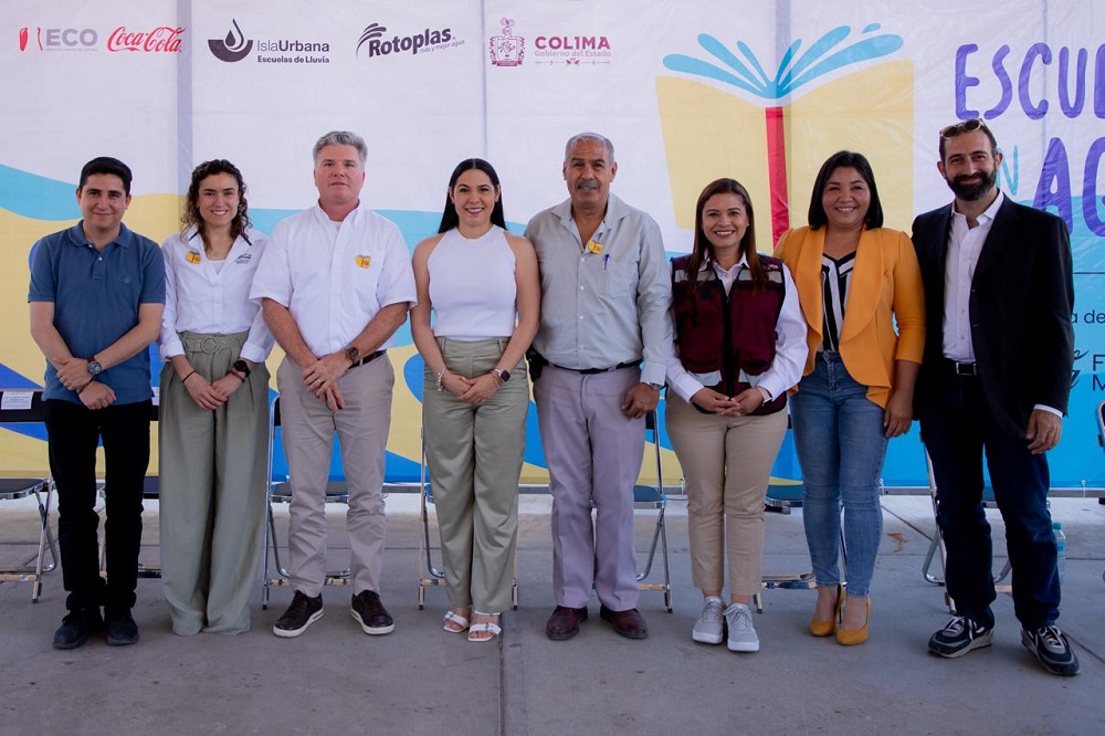 Gobernadora participa en arranque del programa Escuelas con Agua de Fundación Coca-Cola