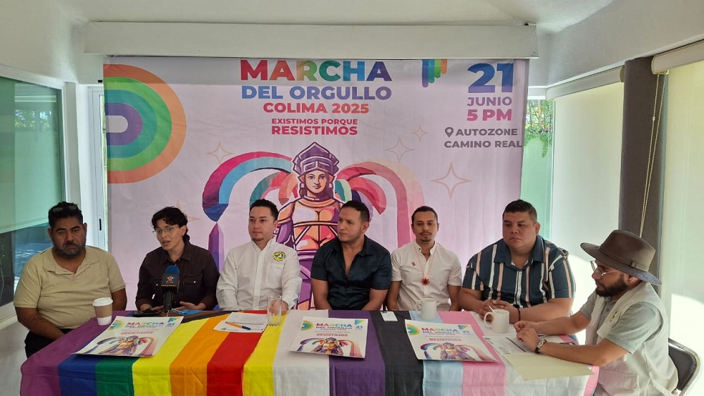 Bajo el lema “Existimos porque resistimos, no más discursos de odio”, realizarán la Marcha del Orgullo Colima 2025