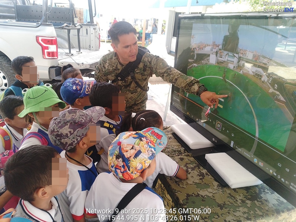 Marina participó en la Feria de Ciencia Tlamatiliztli: “Jugando y Aprendiendo”, en Villa de Álvarez