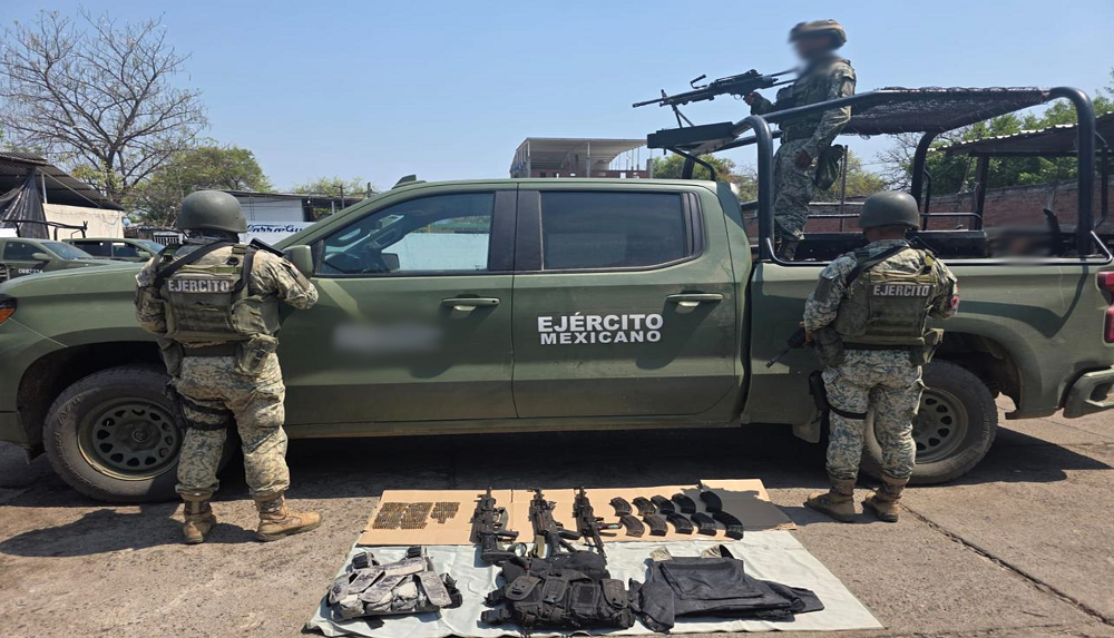 Siguen la detenciones, cateos, aseguramientos de armas y drogas en el marco de la Estrategia Nacional de Seguridad